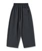 PIANER Cut-Out Stitch Balloon Sweatpants (Charcoal)