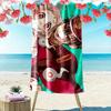 Toilet‑Bound Hanako‑kun2 Print Beach Towel, Large Soft Quick Dry Towel for Beach Camping Swimming