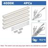 Newest 1/2/4/6PCS Full Spectrum LED Growing Lights for Greenhouse Plants Veg Flowers Fill Light Soilless Cultivation Lamps Hot