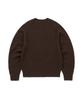 THISISNEVERTHAT Brushed V Neck Knit Sweater Brown