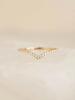 925 Sterling Silver Fashion V-shaped Zircon Shiny Thin Ring For Women Anniversary Party Personalized High Quality Fine Jewelry