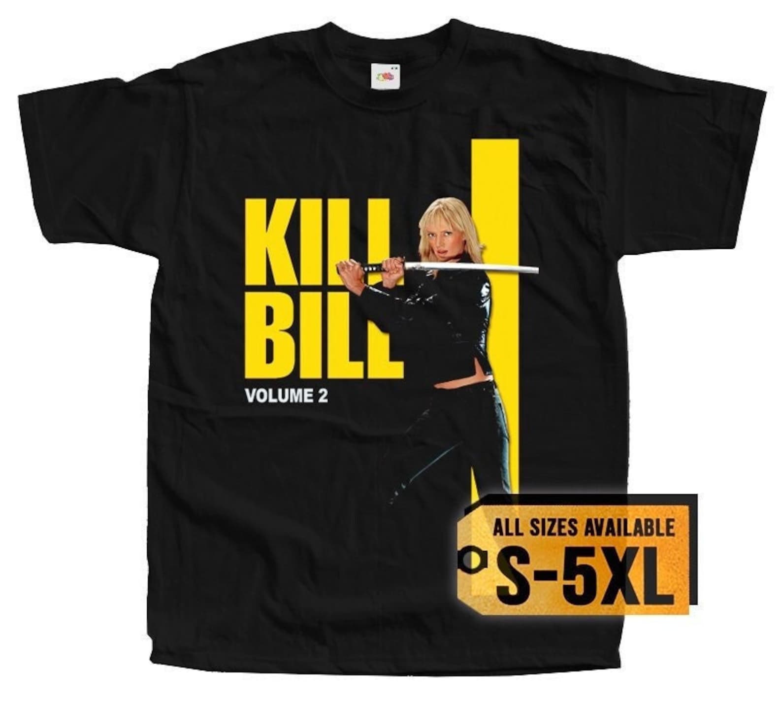 Kill Bill V5 Poster Men T-Shirt all sizes S-5XL 2XL