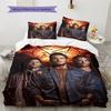 Supernatural Pattern Bedding,Quilt Set Quilt Cover Pillowcase Home Birthday Gift (1 * Duvet Cover + 2 * Pillowcase, Without Core)