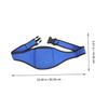 Alasum Microphone Belt Pouch Adjustable Wireless Microphone Holder Fitness Waistband Bag Set of 2