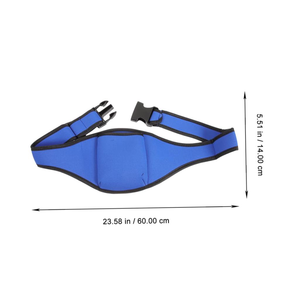 Alasum Microphone Belt Pouch Adjustable Wireless Microphone Holder Fitness Waistband Bag Set of 2