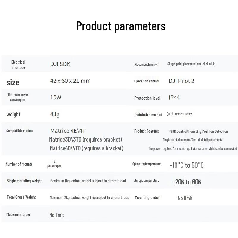 DJI Matrice 4T Enterprise Drone (CN Version)