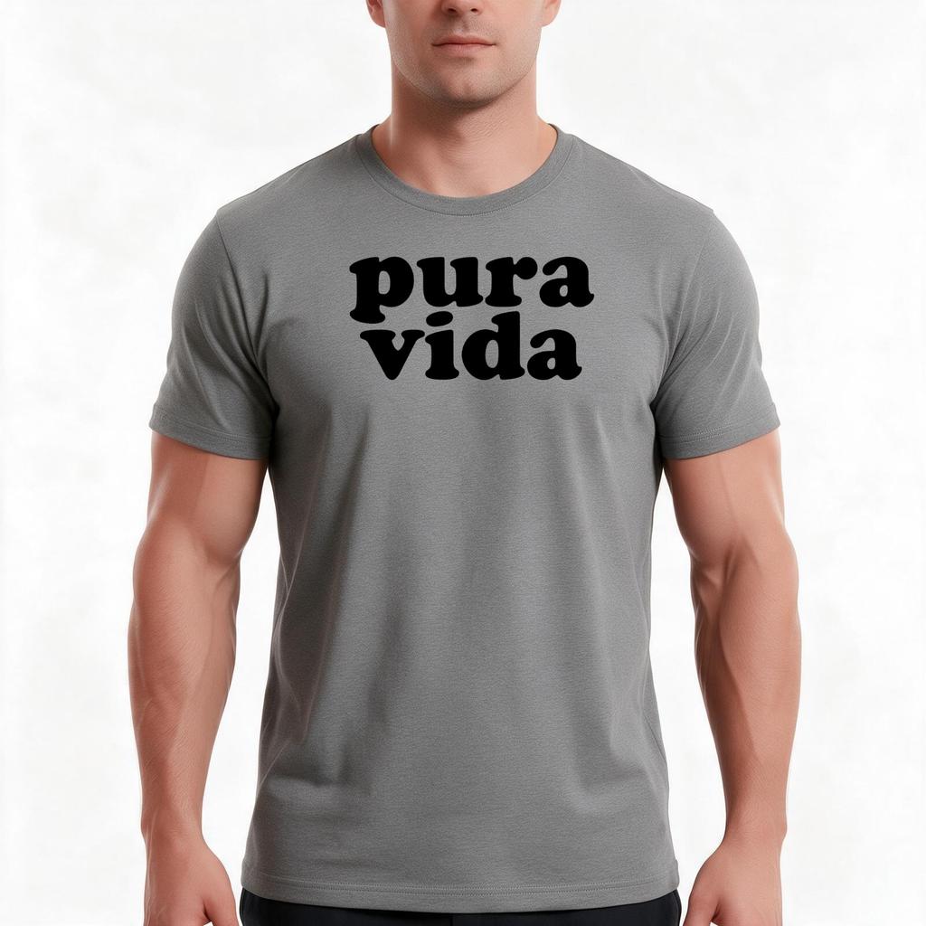 Pura Vida TShirt Summer Casual Cotton Tee Oversized Streetwear Tops Vintage Graphic Print Loose Fit Short Sleeve