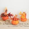 Party Thanksgiving Faux Pumpkins Lifelike Maple Leaves Halloween Decoration Artificial Vegetables