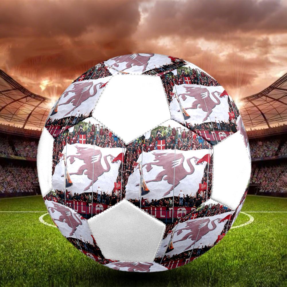 Pallone da Calcio Torino FC, colorato, adatto a tutte le età, cucito a macchina, materiale PVC, qualità da competizione, resistente e ad alto rimbalzo