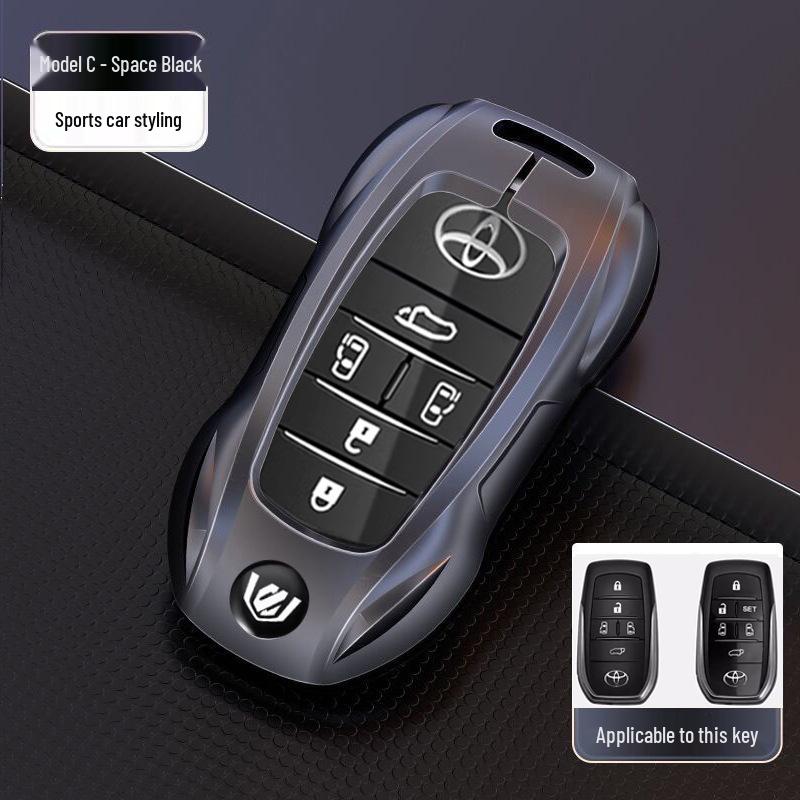 

Металлический чехол для ключа для Toyota Alphard 2015-2025 годов выпуска