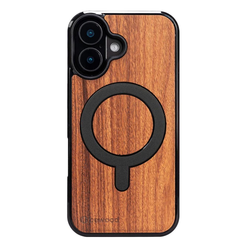 Bewood Rosewood Santos iPhone 16 Case with MagSafe