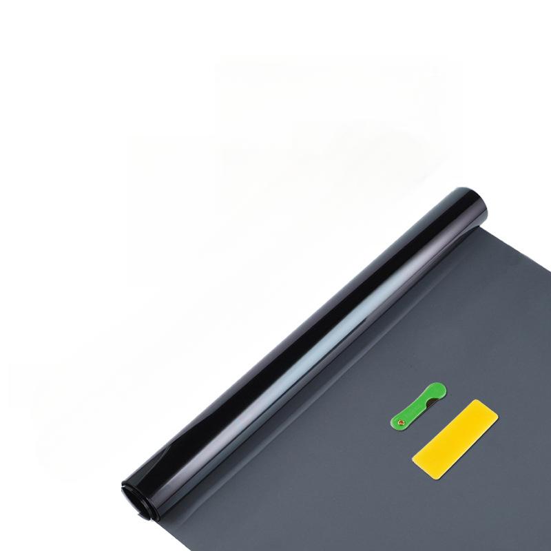 3mx50cm Car Window Tint Film 1/15/35/50 Percent UV Protector Glass Sticker Films Black Car Window Foils Tinting Film