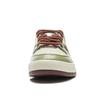 LiNing Comfortable Versatile Zhenrong 92S Non-Slip Shock Absorbing Low-Top Skate Shoes Men Sneakers Green Brown AEPU037-1