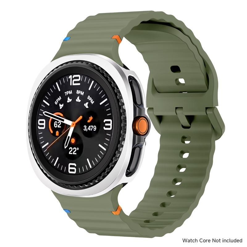 PC Case+Silicone Band for Samsung Galaxy Watch8 classic 46 Bracelet Hollowed Protector Cover For Galaxy Watch8 40 44 Accessories