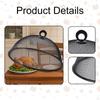 Mesh for Round Plates, Ideal Bowls, Snacks And Camping Utensils.
