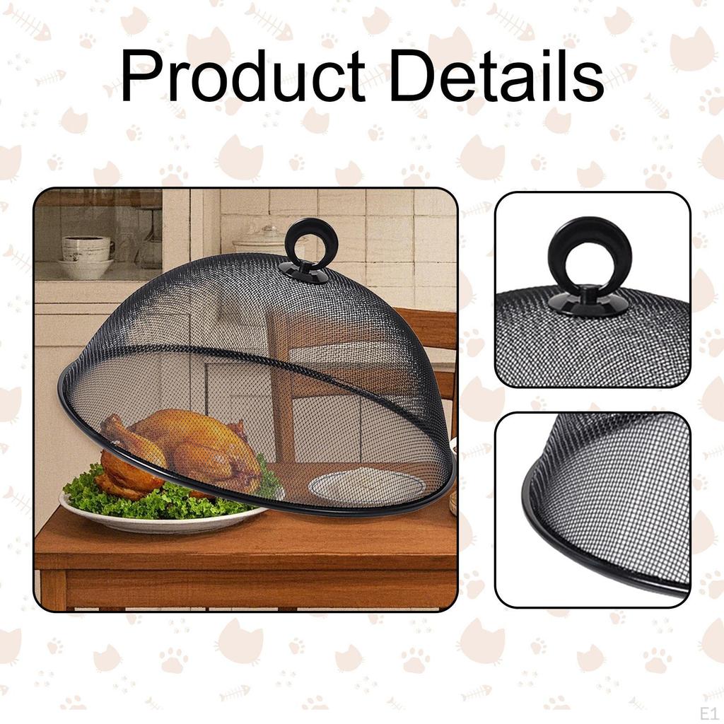 Mesh for Round Plates, Ideal Bowls, Snacks And Camping Utensils.