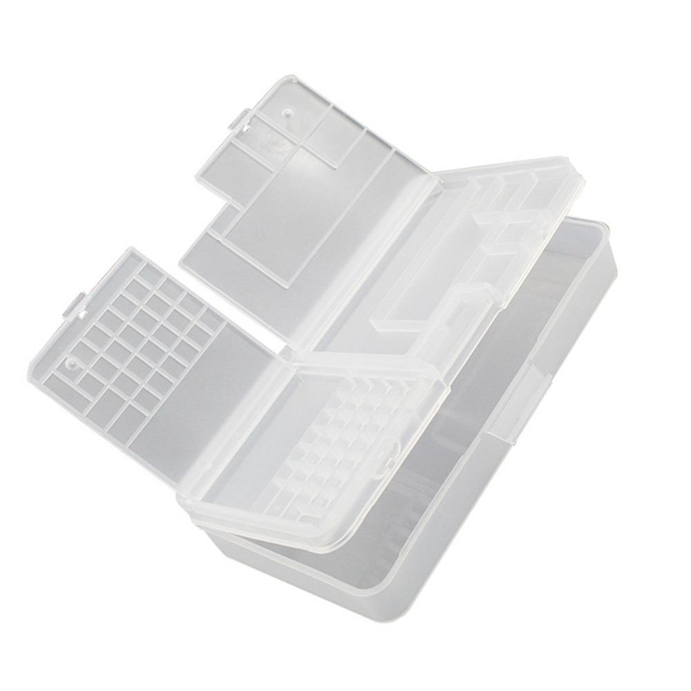 Double Layer Component Containers PP Storage Box Holder Tool Organizers Box Component Storage