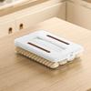 Clear Refrigerator Organizers Container With Secure Locking Lid Food Safe PP Materials For Iced Meals