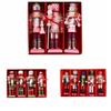 3/4/5Pcs Figurines Soldier Puppet Pendant Colorful Nutcracker Doll Nutcracker Puppet  Children Toys