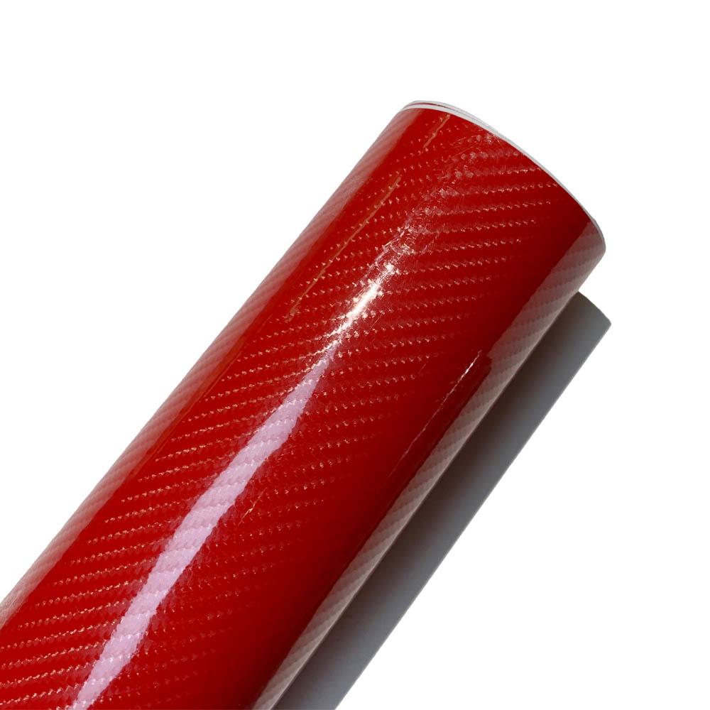 Autocolant Auto Carbon Forjat Roșu Lucios Mat Folie Wrap Vinil Impermeabil Autoadeziv Decal Autocolant Capotă Tabletă pentru Accesorii Auto
