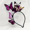 Yousheng Women Headband Colorful Butterflies Decor Bridal Hair Band Parties Cosplay Halloween Hair Accessories