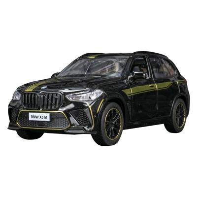 1/32 BMW X5 X5M SUV-Automodell aus Legierung, Druckguss-Spielzeugfahrzeuge aus Metall, Automodellsammlung, Ton und Licht, hochsimulierte Kindergeschenke