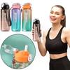 1000ml Portable Drinking Cup BPA-Free Sports Water Bottle Sports Water Jug with Capacity Marking for Outdoor Camping Cycling