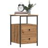 VidaXL Bedside Table Artisan Oak 34x35.5x50 Cm Engineered Wood, Bedside Furniture, Side Table, Bed Cabinet, 857260