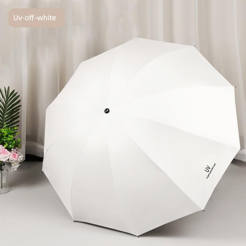 Women's High-End Sunshade Umbrella, Dual-Use for Sun and Rain, Double-Person Sun Umbrella with Black Coating for Sun Protection, 70% off Umbrella