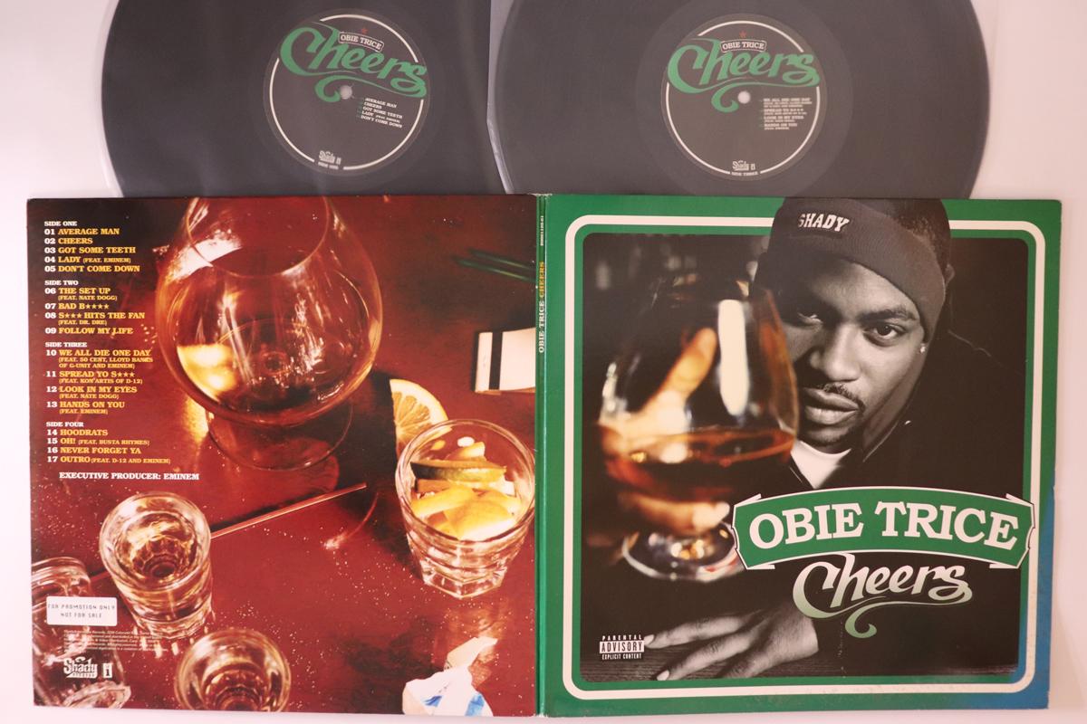 

LP Record OBIE TRICE Cheers B000110501 SHADY 2003 US Rap HipHopRB Used