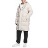 adidas Linear Mid Length Down Jacket Solid Color Hooded Simple Down Coat Unisex Jackets KR0935
