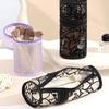 Large Capacity Makeup Brush Organizer Pouch Mesh Round Cosmetic Storage Bag Pouch Travel Cosmetics Case For Brushes & Tools