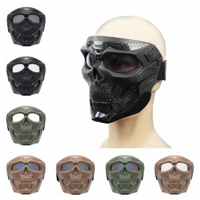 Protezione Occhi Forma Teschio Fantasma Occhiali Maschera da Equitazione Motocross Maschera Teschio Occhiali da Moto