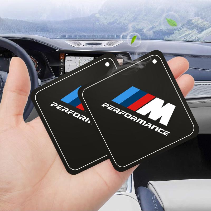 DKHN5 Car Air Freshener Hanging Pendant Rearview Mirror Lasting Fragrance For BMW X1 X2 X3 X5 X4 X6 X7 G30 G20 G32 G11 G12 F40 F30 F20