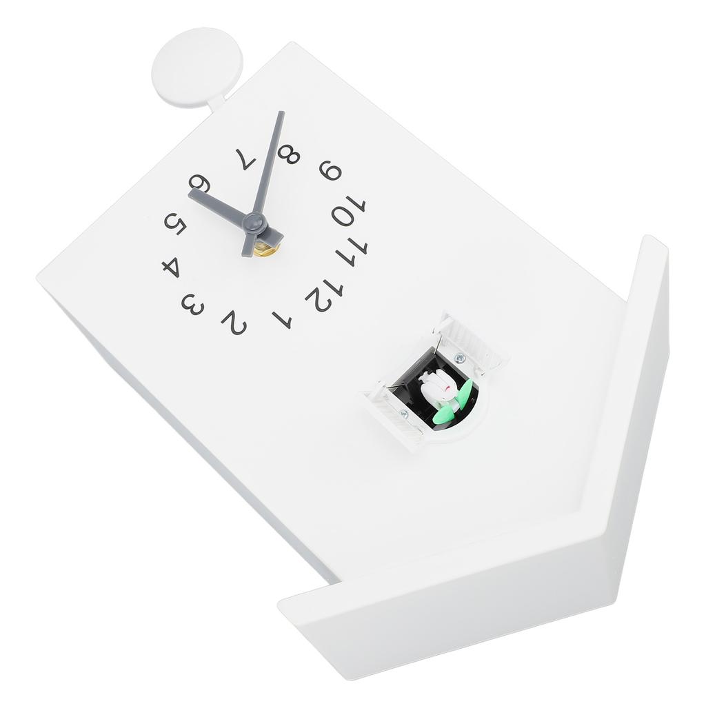 Bird House Wall Clock Bird Voice Call Nordic Style Bird House Pendulum Wall Hanging Clock for