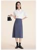 Women's Short-Sleeve White Wrinkle-Resistant Professional Shirt and Suit Dress Set for Work or Interviews