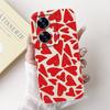 For Realme C55 Case RMX3710 Silicone Cute Cat Fashion Butterfly Flowers Love Painted Cover For Realme Narzo N55 Phone Case Funda