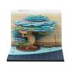 Calendrier 2026 Notes Adhésives Sculpturales 3D: Grappes Florales Créatives & Cadeaux Ornementaux Personnalisables