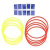 Outdoor Ring Game with 10Pcs Rings Connectors 28cm Improved Balance Enhanced Coordination Ring Game 