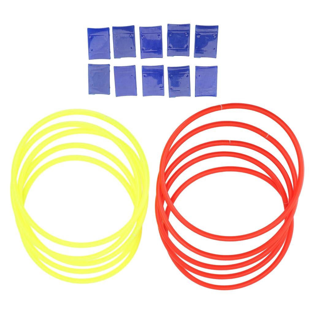 Outdoor Ring Game with 10Pcs Rings Connectors 28cm Improved Balance Enhanced Coordination Ring Game