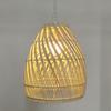 Rattan Lampshade Ceiling Pendant Light Shade 1Pcs Hanging Fixture Weaved Lamp for