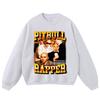 Oversized Cotton Hoodie Men - Streetwear Graphic Print Loose Fit Long Sleeve Pullover Sweatshirt