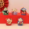 Miniature Chinese God of Wealth Ornament for Car or Desk