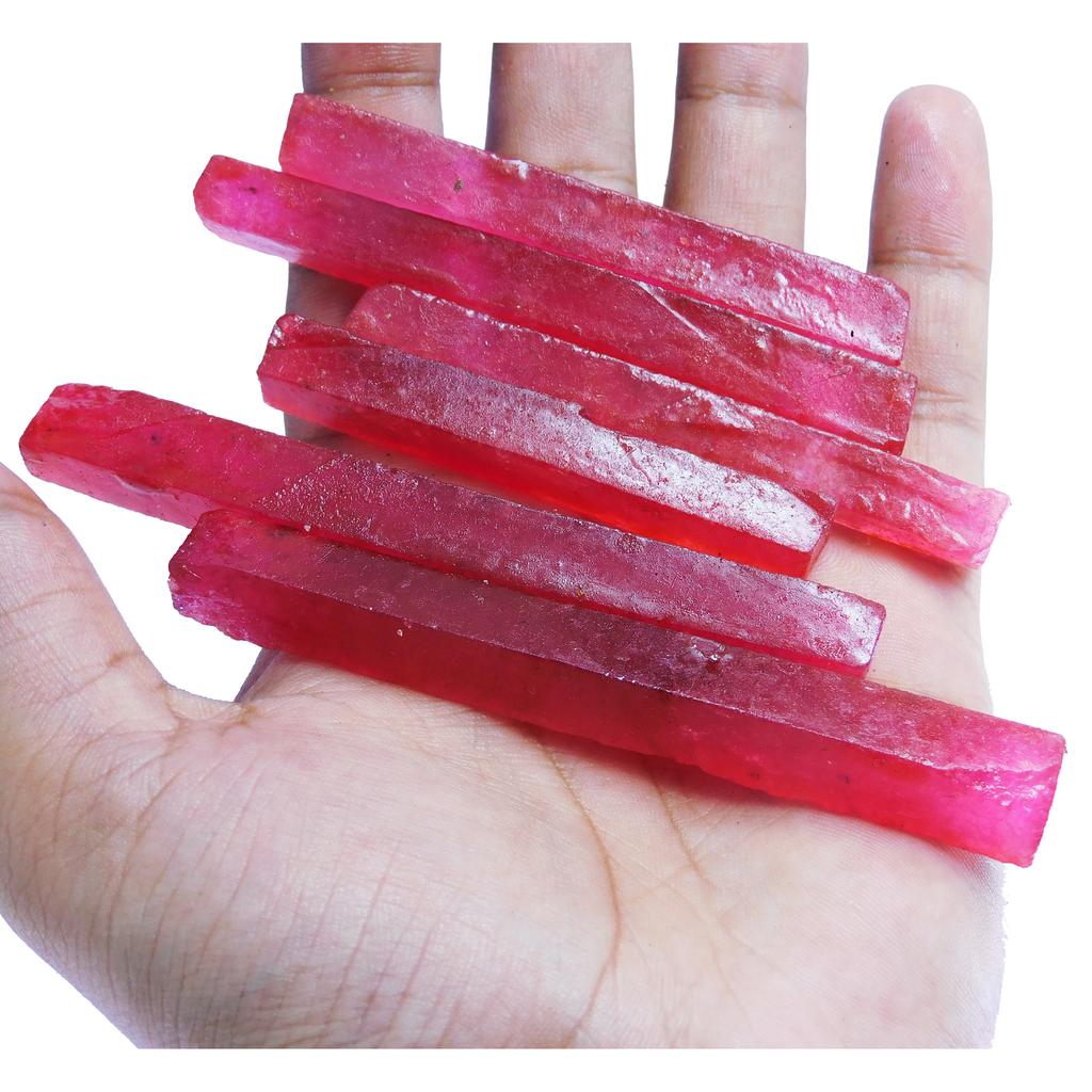 Genuine Red Ruby 525.45 Ct Natural Uncut Raw Rough Lot Loose Gemstone CERTIFIED AM-579