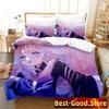 Game Genshin Impact Sangonomiya Kokomi Bedding Set Single Twin Full Queen King Size Bed Set Adult Kid Bedroom Duvetcover Sets