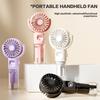 Portable Rechargeable Handheld Spray Fan Usb Rechargeable Mini Humidifier Fan Suitable For Travel And Outdoor Use