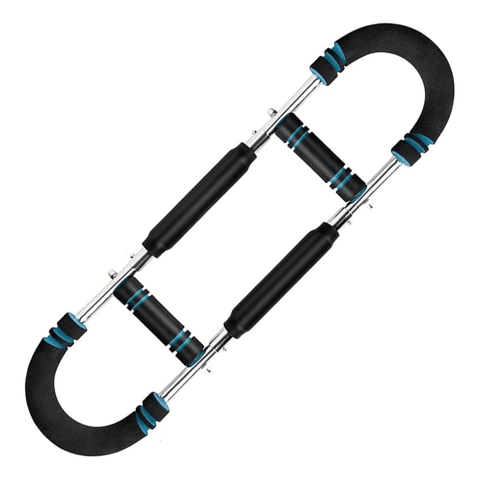 

Twister Arm Trainer Adjustable Portable Power Twister Bar Detachable U-Shaped Shoulder Muscle Training Equipment Indoor Workout синий