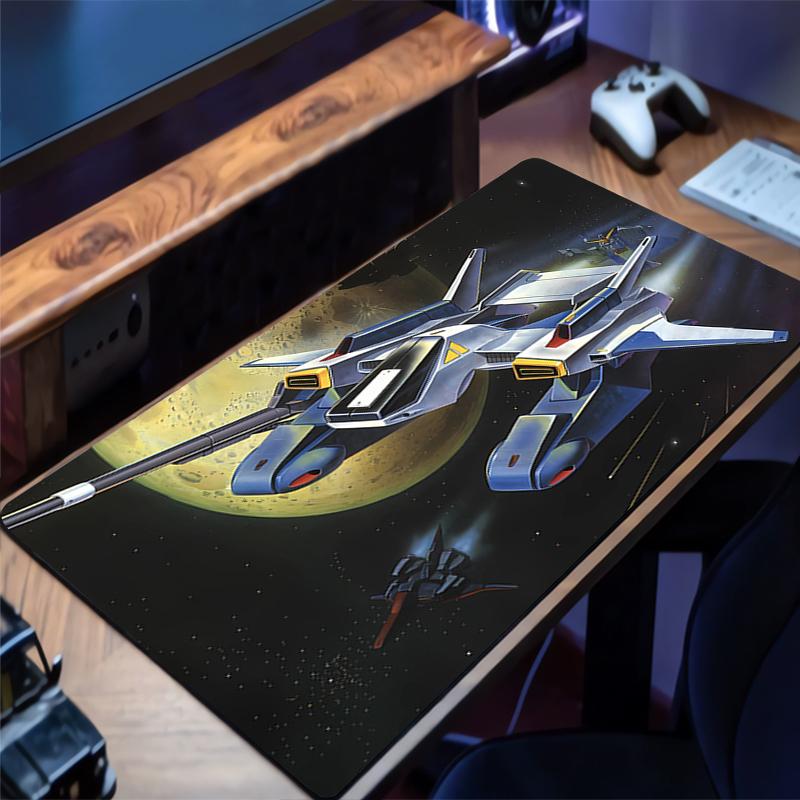 Mousepad Mechanical Warrior Gundam Mk II Xxl Keyboard Pad Rubber Desk Mat Extended Pad Non Slip Desk Mouse Mat Gaming Mouse Pad
