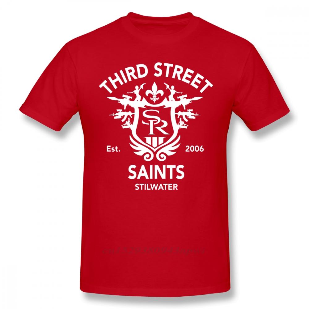 

Saints Row T Shirt Saints Row 3 Tribute Emblem TShirt Fashion Tee Shirt Mens Awesome Short Sleeves 100 Cotton Tshirt S