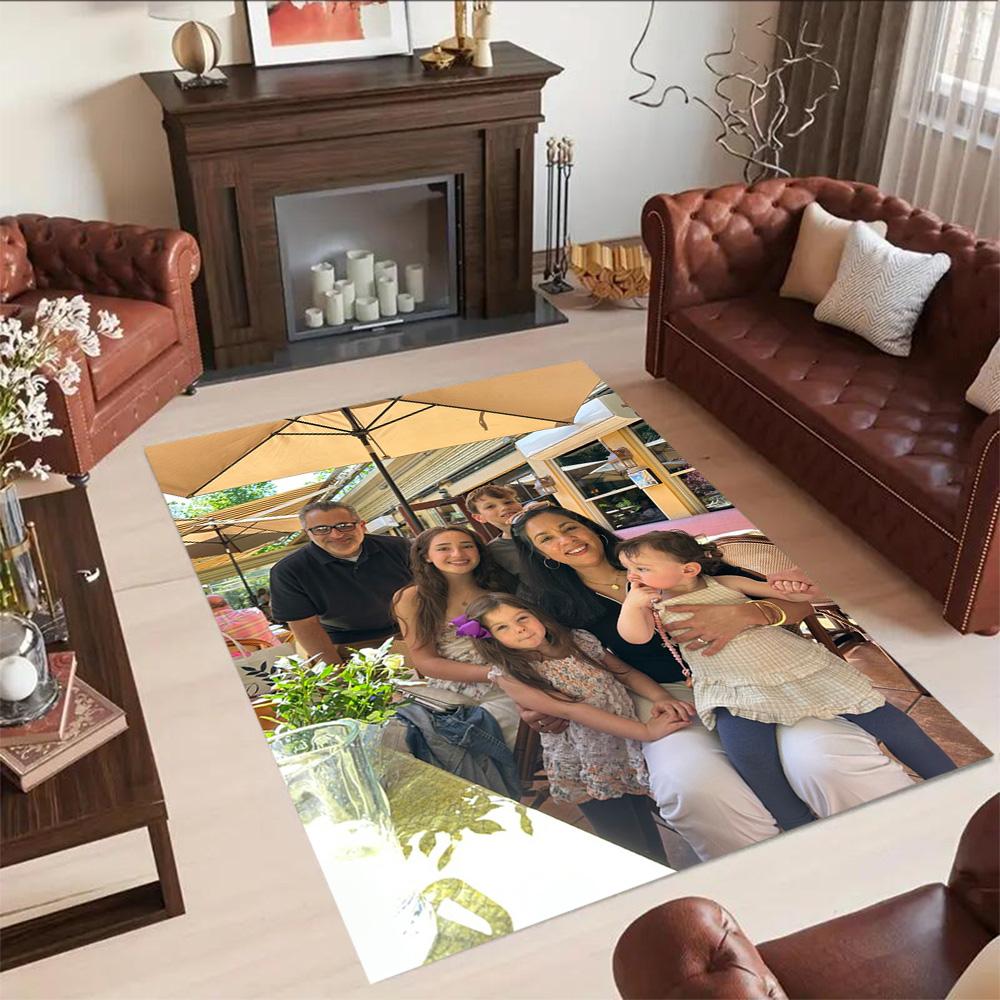 Customize Photo Customized image Carpet Suitable for Entryway Hallway Decorate room Kitchen Anti-slip Rug Office home decor